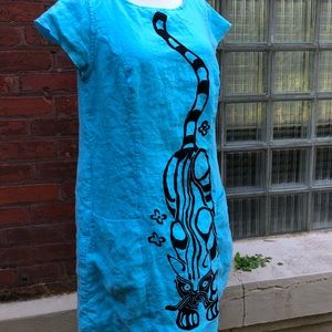 Walter Anderson print dress